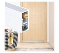 Paraspifferi Sottoporta Paraspifferi Automatico A Caduta Inferiore | Profilo Sottoporta In Alluminio Tagliabile; Riduce Spifferi, Polvere E Rumore; Adatto A Porte Interne Ed Esterne