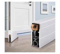 Paraspifferi Sottoporta Paraspifferi Automatico A Scomparsa Per Porte | Blocca Correnti D'aria, Luce E Polvere; Installazione A Incasso A Filo; Dotato Di Testina In Ottone Sostituibile