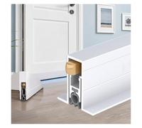 Paraspifferi Sottoporta Paraspifferi Automatico A Scomparsa Per Porte | Blocca Correnti D'aria, Luce E Polvere; Installazione A Incasso A Filo; Dotato Di Testina In Ottone Sostituibile