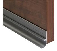 Paraspifferi Sottoporta PVC Door Bottom Seal Strip Self-Adhesive Soundproof Under Door Guard Gap Stopper For Glass/Window Strong Adhesion Doorstop(Gray)
