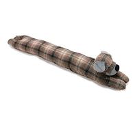 Paraspiffero Universale Imbottito Isolante per sotto Porta finestre casa Camera Negozio a Forma di Cane Lavabile 100% Poliestere
