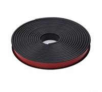 Paraspigoli a forma di U da 25 mm in TPE per mobili e armadi, rotolo di nastro sigillante autoadesivo per protezione dagli urti, flessibile, ritagliabile per tavoli, sedie e rivestimenti da parete