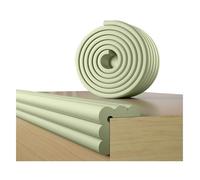 Paraspigoli a prova di bambino, 2 m, imbottitura con adesivo 3M, imbottitura extra larga in morbida schiuma di gomma, mobili, bordi taglienti di sicurezza (verde matcha)