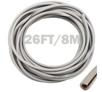 Paraspigoli Auto Portiere, CTRICALVER 8M Grigio Forma a U PVC Guarnizione Portiera Auto, Paracolpi Portiere Auto Proteggi, Proteggi Bordo Auto Striscia per la Maggior Parte delle Automobili