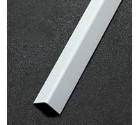 Paraspigoli bianchi da parete, striscia di protezione per bordi per tavoli e mobili, carta da parati autoadesiva, colore bianco, 1 pezzo, larghezza 20 mm, lunghezza 80 cm