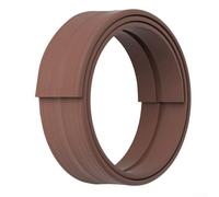 Paraspigoli in PVC ispessito per mobili, sicuro per i bambini, protezione dei bordi, impermeabile e resistente agli strappi, facile da pulire, striscia da 1,2 m (marrone)