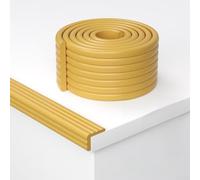 Paraspigoli in schiuma senza cuciture da 199,9 cm, per ridurre al minimo il rischio di collisione sui bordi dei mobili duri nelle case con bambini che gattonano (06)