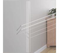 paraspigoli muro Protezione paraurti trasparente per casa/centro commerciale, angolo in plastica con angolo di 90 gradi, modanatura autoadesiva(2 PCS,L W 100 CM X 30 MM)