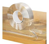 Paraspigoli per Bambini 3m, Trasparente Pre-nastro Adesivo Extra Forte Nano Tape, Multifunzione Paraspigoli Muro, Extra Spesso Bordi Protezione per Lcurezza Bambini