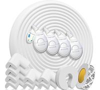 ® Paraspigoli per Bambini in Gomma, Kit Di Protezione E Sicurezza 6,4 M Di Coper