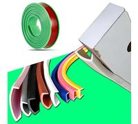 Paraspigoli per mobili a forma di U in TPE, strisce di protezione per bordi in legno per armadio, tavolo, piano di lavoro, pannello in legno e ritagli sagomati, nastro di bordatura, paraspigoli (3m×