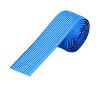 Paraspigoli per Scale da 3,3 Piedi, Protezione per Bordi Scale in Vinile, Profilo Angolare Gradini Autoadesiva Antiscivolo per Scuole, Aziende, Hotel(Blue,5cm/2in)