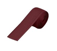 Paraspigoli per Scale da 3,3 Piedi, Protezione per Bordi Scale in Vinile, Profilo Angolare Gradini Autoadesiva Antiscivolo per Scuole, Aziende, Hotel(Brown,5cm/2in)