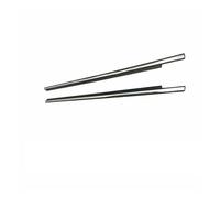 Paraspigoli Portiera per Auto Per Lexus Per GX470 Guarnizioni Per Porte Accessori Per Strisce Sigillate In Vetro Modanature Per Finestrini Auto(Plating Rear2pcs)