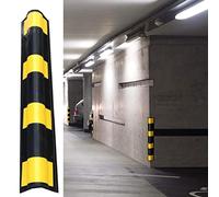 Paraspigoli Profilo Angolare Spigoli Protezioni Da Parete Del Garage Per La Protezione Della Porta Dell'auto, Protettore Del Bordo Della Parete In Gomma Con Striscia Riflettente, Per Il Parcheggio Del