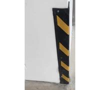 Paraspigoli Profilo Angolare Spigoli Riflettente Protezione Dei Bordi Della Parete Per I Parcheggi, Gomma Garage Paraurti Palo/ Copertura Protettiva Giallo E Nero Protezione Angolare A Muro, Facile Da