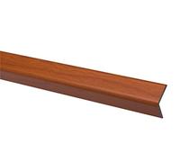 Paraspigolo Ornamentale Liscio Colore Ciliegio. In Pvc Espanso, Molto Resistente. Si Può Usare Come Copri Spigoli, Coprifili O Complementare Per Rivestimenti.