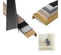 Paraspigolo Paragradino For Scale In Alluminio For Gradini Battistrada A Forma Di L, Profilo Angolare E Bordo Per Scale, Antiscivolo Scale Bordo Di Paragradino Antisdrucciolo In Metallo Per Interni/es