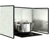 Paraspruzzi Antiaderente Pieghevole per fornelli da Cucina: Resistente all'olio e agli Schizzi, Facile da Pulire, Regolabile, salvaspazio, Ideale per Cucinare in casa e per Gli Chef.