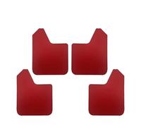 Paraspruzzi Auto Parafanghi Anteriori E Posteriori Per Auto, Pick-up, SUV, Furgoni, Camion, Rally, Sport. Parafanghi Anteriori(4pcs red)