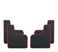 Paraspruzzi Auto Parafango Universale Ruote Anteriori Posteriori Paraspruzzi Per Auto Parafanghi Per SUV Fuoristrada(4pcs)