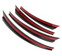 paraspruzzi auto Per Tesla Per Modello 2021 Passaruota Rivestimento Parafango Anteriore Posteriore Sopracciglio Auto Paraspruzzi(Gloss black)