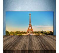 Paraspruzzi Cucina in Vetro Temperato 140x70 Torre Eiffel Parigi Architettura