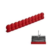 Paraspruzzi d'acqua per lavello della cucina - Protezione per piano di lavoro in silicone con ventose forti - Protezione contro schizzi durante il lavaggio e la cottura - per cucinare, lavare i piatti