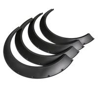 paraspruzzi de Per Jeep Per Wrangler TJ JK JL Per Compass Renegade 1997-2022 Passaruota Parafango Accessori Auto Protezione Sopracciglia(Black Small)