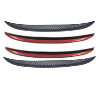 paraspruzzi de Per Subaru Per Impreza WRX STi XV Per Legacy Passaruota Rivestimento Parafango Sopracciglia Copertura Adesivo Labbro Strisce Antigraffio(34cm)