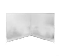 Paraspruzzi in acciaio inox, protezione dagli schizzi d'olio, paraspruzzi d'olio, deflettore per stufa, pannello termico per friggere (29 x 40 2 fette)