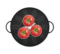 Paraspruzzi in silicone, copertura antigrasso per 25 - 30 centimetri, paraspruzzi pieghevole, per per cucinare al fornello durante la cottura come colino per padella e piroscafo