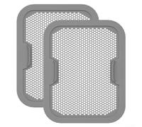 Paraspruzzi in silicone per friggitrici ad aria, riutilizzabile, protezione antispruzzo compatibile con AF400/AF451 Dual Stack accessori da cucina (grigio)