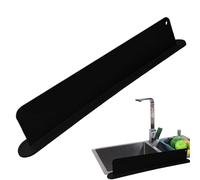 Paraspruzzi in silicone per lavello, barriera 'acqua riutilizzabile per bancone della cucina, blocco flessibile 'acqua per cucina e bagno, paraspruzzi, scudo perforato per babysitter