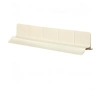 Paraspruzzi in silicone per lavello con base a ventosa, protezione deflettore d'acqua per piani di lavoro di cucina e bagno, tappetino antiscivolo per rubinetto per schizzi (beige)