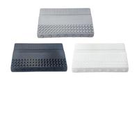 Paraspruzzi in silicone per lavello, con ventosa, per bordo del bacino della cucina, flessibile, piatto o caduto