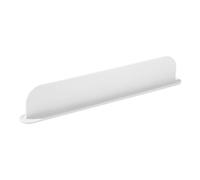 Paraspruzzi in silicone per lavello, isola cucina e bagno, 49 x 8,5 x 5 cm