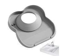 Paraspruzzi in silicone per lavello, tappetino anti-perdite, protezione flessibile per lavello | Barriera d'acqua in silicone, protezione antiscivolo per cucina e bagno, scudo per kit