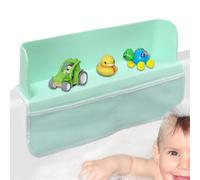 Paraspruzzi in silicone per vasca da bagno - Protezione pieghevole per bordi doccia | Protezione dagli angoli della vasca da bagno con ventose | Ideale per il bagno dei bambini, la casa, il bagno |