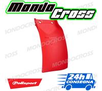 Paraspruzzi mono ammortizzatore POLISPORT Rosso HONDA CR 80 2000 (00)