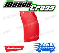 Paraspruzzi mono ammortizzatore POLISPORT Rosso HONDA CRF 250 R 2010 (10)