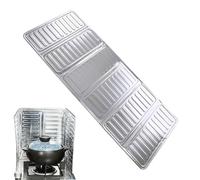 Paraspruzzi olio pieghevole, paraschizzi di grasso, parafanghi per stufa pieghevole - Efficace disco isolante antispruzzo olio resistente al calore per pareti, cucina, padella