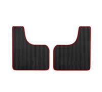 Paraspruzzi Parafanghi Universali Per Auto Parafanghi Anteriori E Posteriori Per Auto SUV Fuoristrada E Camion Parafango(2pcs Red)
