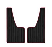 Paraspruzzi Parafanghi Universali Per Auto Parafanghi Anteriori E Posteriori Per Auto SUV Fuoristrada E Camion Parafango(2pcs Large Red)