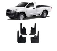 Paraspruzzi Parafango Compatibile for Isuzu D-Max RT50 RT85 2012~2018 Parafanghi Mud Flap Styline Splash Guardie di Fango Copertura Auto ruota Accessori(Single Cab 2-dr)