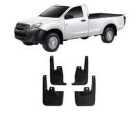 Paraspruzzi Parafango Compatibile for Isuzu D-Max RT50 RT85 2012~2018 Parafanghi Mud Flap Styline Splash Guardie di Fango Copertura Auto ruota Accessori(Single Cab 2-dr)