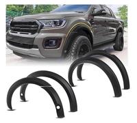 paraspruzzi parafango Per Ranger 2015-2023 Per Wildtrak Per Limited XTL XL Double Cabin Passaruota Estensione Parafanghi Nero Opaco(With hole)