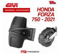 PARASPRUZZI PARAFANGO POSTERIORE GIVI COMPLETO DI ATTACCHI HONDA FORZA 750 2021
