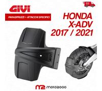 PARASPRUZZI PARAFANGO POSTERIORE GIVI COMPLETO HONDA X-ADV X ADV 750 2017 - 2021