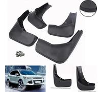 Paraspruzzi Paraspruzzi Parafanghi Set parafanghi Adatto Ford Kuga II Nero